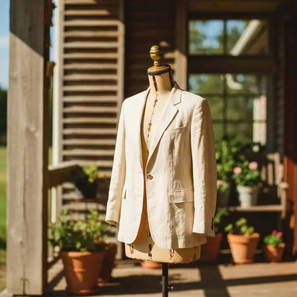 Lniane garnitury: styl, komfort i ponadczasowa elegancja